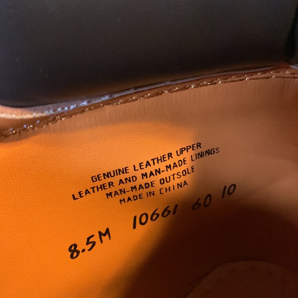 TIMBERLAND tan boots with brown leather on top of boots size 8.5. - Picture 9 of 9